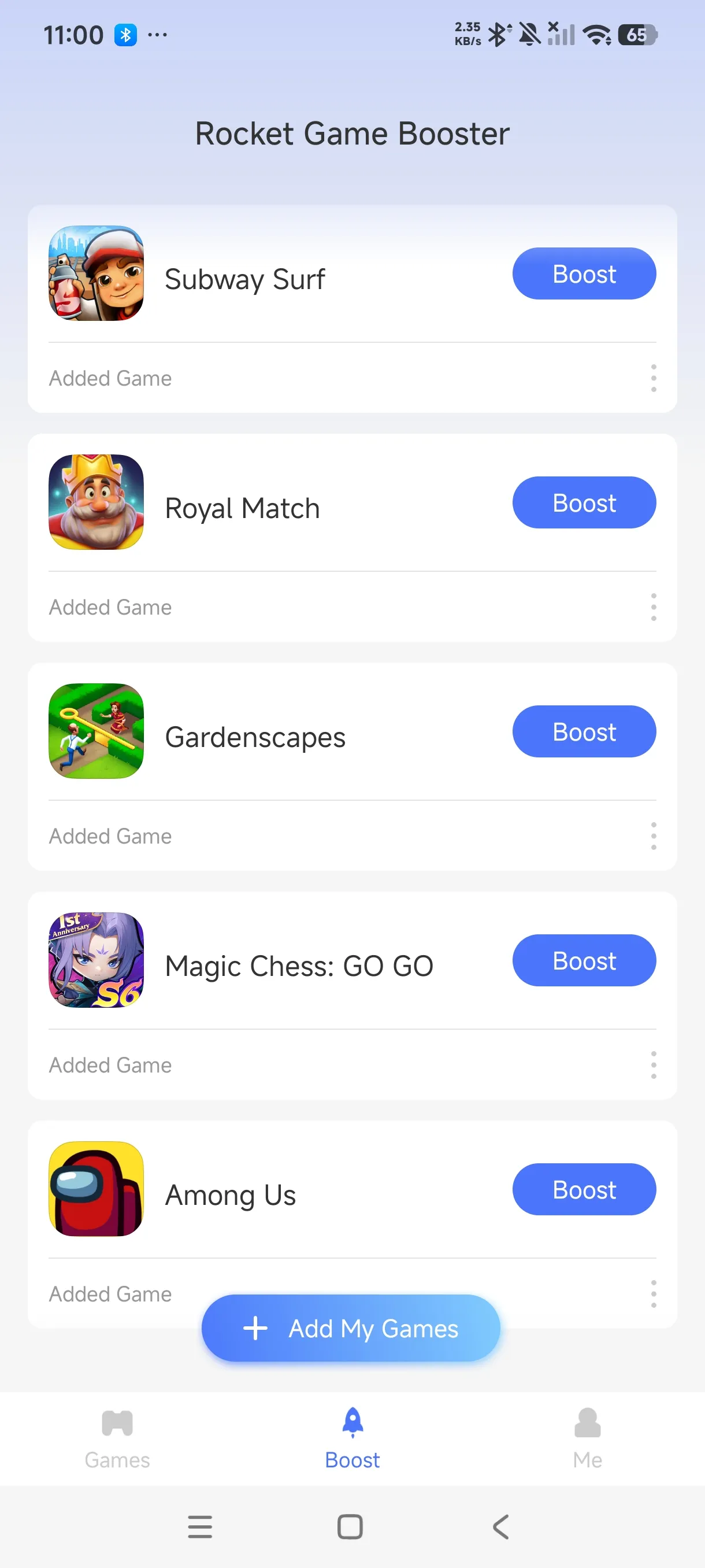Add Magic Chess: Go Go to Rocket via the Add My Games button
